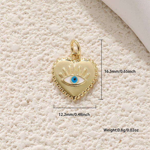 Jewelry Copper Inlaid Zircon Blue Eye Snake Love Pendant Bracelet Earrings