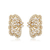 Jewelry Copper Inlaid Zircon Bow Light Luxury Earrings Ring Necklace Bracelet Set
