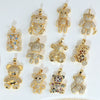 Jewelry Copper 18K Gold Plated Micropaved Animal Zodiac Pendant Necklace Bracelet Earrings For Women