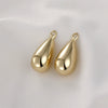 Jewelry Copper 14K Goldfilled Colorpreserving Dropshaped Teardrop Pendant Handmade Electroplating Accessories