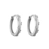 Jewelry Copper Microinlaid Colorful Zircon Geometric Elegant Women Earrings