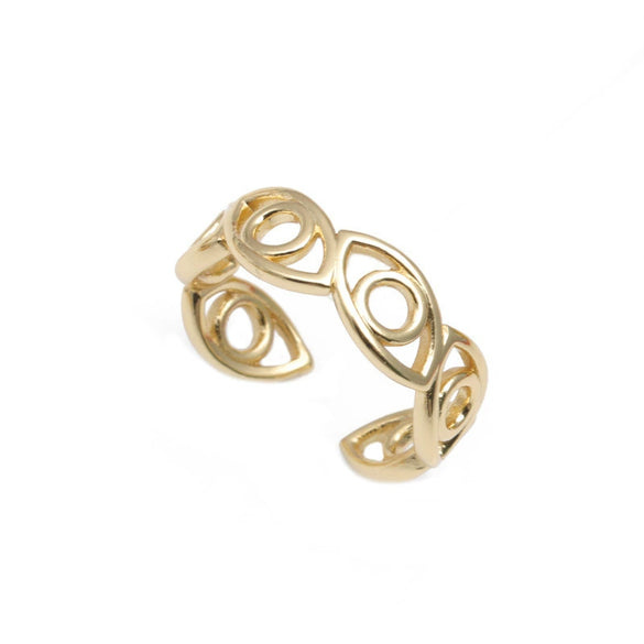 Jewelry Copper Microinlaid Heart Ring Unisex Women's