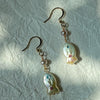 Jewelry Copper Natural Baroque Pearl Animal Zodiac Electroplating Pendant Necklace Earrings