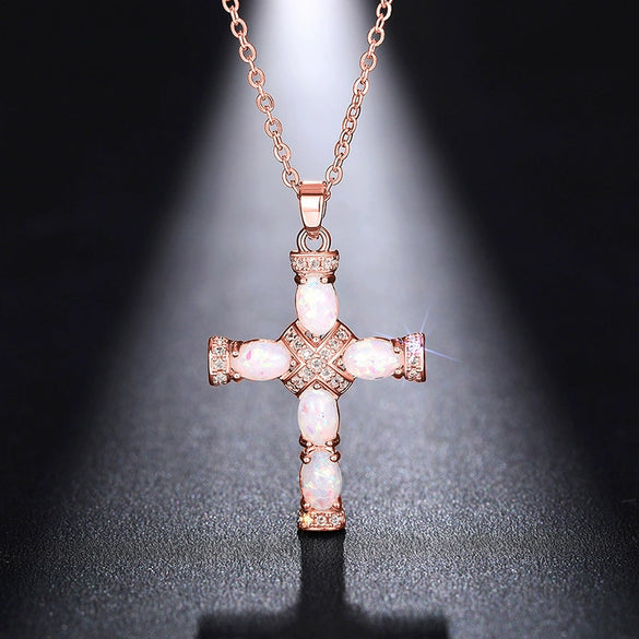 Jewelry Copper Necklace With Geometric Style Inlaid Zircon Mixed Gem Inlay Letters Numbers Text Pattern Ochain For Women