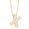 Jewelry Copper Necklace With Zircon Inlay And Letters Numbers Text Pattern Ochain For Women