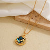 Jewelry Copper Ochain Necklace Women's Light Luxury Titanium Steel Electroplating Design