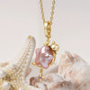 Jewelry Copper Pearl Star Pendant Electroplating Fashion Ol Minimalist Unisex