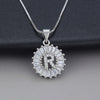 Jewelry Copper Pendant With Letter Pattern And Electroplating Treatment