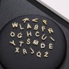 Jewelry Copper Real Gold Plated Letter Pendant For Women