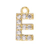 Jewelry Copper Real Gold Plated Letter Pendant For Women