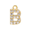 Jewelry Copper Real Gold Plated Letter Pendant For Women