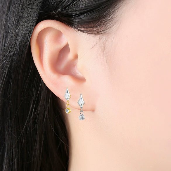 Jewelry Copper Stainless Steel Geometric Electroplated Unisex