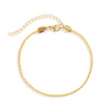 Jewelry Copper Wave Pattern Multilayer Ankle Chain For Women