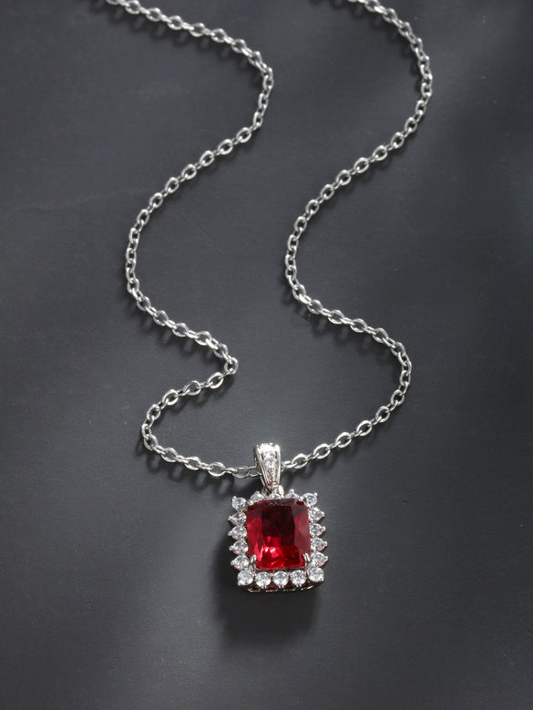 Jewelry Copper Zinc Alloy Geometric Square Electroplating Letters Earrings Pendant Set For Women