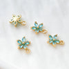 Jewelry Copper Zircon Bauhinia Pendant Electroplated Accessories