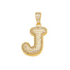 Jewelry Copper Zircon Goldplated Letter Clavicle Chain Pendant With Ochain And Electroplating Treatment