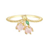 Jewelry Copper Zircon Inlaid Fruit Ring Bracelet For Women