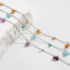 Jewelry Copperclad Iron Chain Turquoise Crystal Electroplated Sweet Style Hairpin