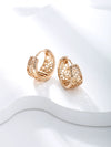 Jewelry Copperzinc Alloy Geometric Simple Electroplated Women's Earrings