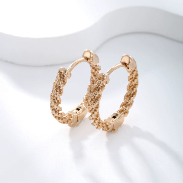 Jewelry Copperzinc Alloy Geometric Simple Electroplated Women's Earrings