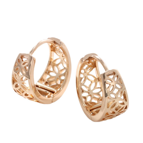 Jewelry Copperzinc Alloy Geometric Simple Electroplated Women's Earrings
