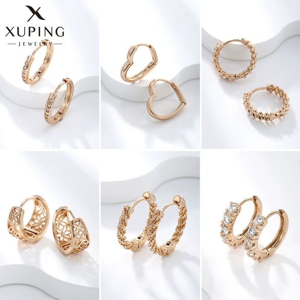 Jewelry Copperzinc Alloy Geometric Simple Electroplated Women's Earrings