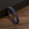 Jewelry Couple Bracelets Microfiber Leather Stainless Steel Magnetic Buckle Electroplating Original Design