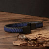 Jewelry Couple Bracelets Microfiber Leather Stainless Steel Magnetic Buckle Electroplating Original Design