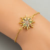 Jewelry Creative Crossshaped Copper Women's Bracelet With Microinlaid Zircon