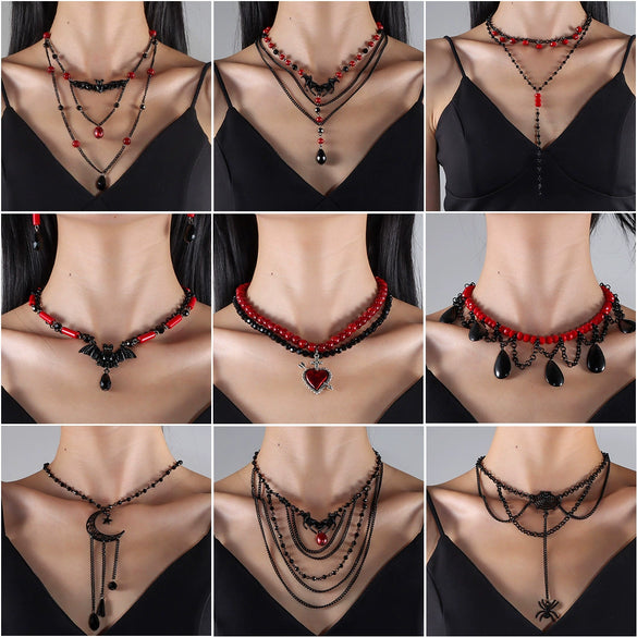 Jewelry Dark Bat Spider Alloy Pendant Retro Electroplating Insect Style
