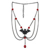 Jewelry Dark Bat Spider Alloy Pendant Retro Electroplating Insect Style