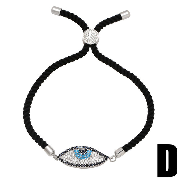 Jewelry Devil's Eye Bracelet Copper Geometric Electroplating Women's