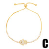 Jewelry Devil's Eye Bracelet Copper Geometric Electroplating Women's