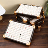 Jewelry Display Plate Imitation Wood Geometric Shape Splicing Highend Luxury For Ring Earrings Storage