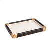 Jewelry Display Plate Imitation Wood Geometric Shape Splicing Highend Luxury For Ring Earrings Storage