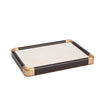 Jewelry Display Plate Imitation Wood Geometric Shape Splicing Highend Luxury For Ring Earrings Storage