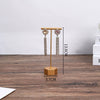 Jewelry Display Plate Wood Highend Geometric Shape Splicing