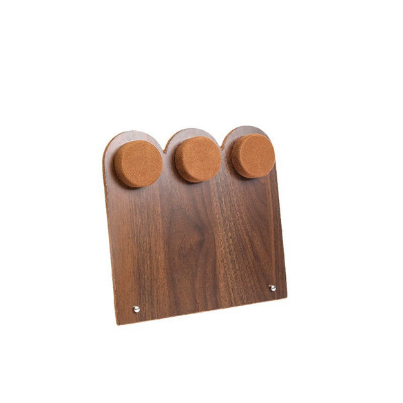 Jewelry Display Plate Wood Highend Geometric Shape Splicing