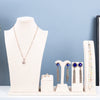 Jewelry Display Props Metal High Sense Tshape Beige Flannel Bracelet Ring Earring Rack