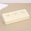 Jewelry Display Props Microfiber Alloy Rectangular Splicing Highend Ring Earring Pendant Frame