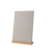 Jewelry Display Shelf Necklace Bracelet Storage Detachable Hanger Display Board Splicing Linen Solid Wood Rectangle Display Props
