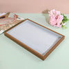 Jewelry Display Tray Rosewood Wood Flannel