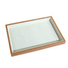 Jewelry Display Tray Rosewood Wood Flannel