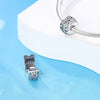 Jewelry Diy Bead Accessories White Copper Silver Plated Butterfly Star Buckle Holder With Dripping Oil Design