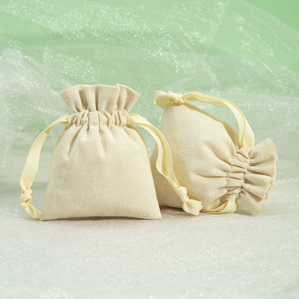 Jewelry Drawstring Bag Cloth Beveled For Packaging And Storage