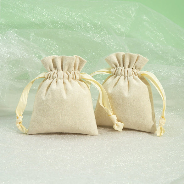 Jewelry Drawstring Bag Cloth Beveled For Packaging And Storage