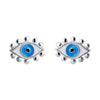 Hecheng Ornament Dripping Oil Eye Stud Earrings European And American Style Personalized Women's Stud Earrings Ornament Accessories