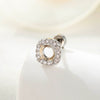 Jewelry Ear Nail Accessories Stainless Steel Polish Titanium Steel Drilling Position Pin Screw Screw Rod