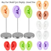 Jewelry Ear Silicone Display Model Metal Bracket Earrings With Personality Geometric Style