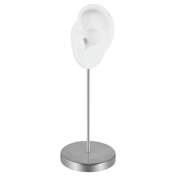 Jewelry Ear Silicone Display Model Metal Bracket Earrings With Personality Geometric Style